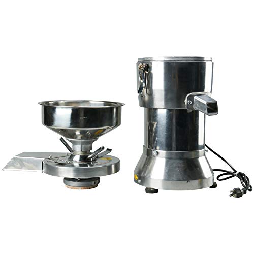 Homend 1100W Commercial Soy Milk Machine Large Automatic Soy Bean Maker Big Size Soy bean Dregs Separator Organic Soya Tofu Soup Extractor Soya-Bean Hot Nut Milk Machine with Filter