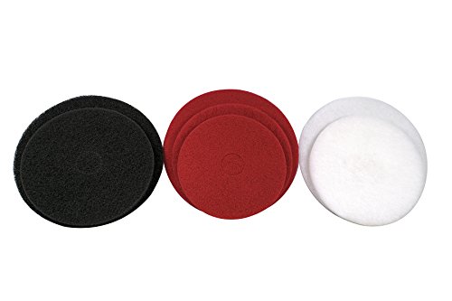 UltraSource Floor Stripping Pad, 17", Black (Pack of 5) - Thumbnail 3