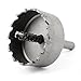 Triangle Shank 6mm Twist Drill Bit 60mm Dia Stainless Steel Hole Saw Cutter