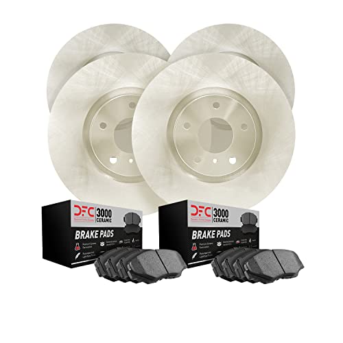 Dynamic Friction Company Front and Rear Brakes and Rotors|BlankBrake Rotors| Fr…