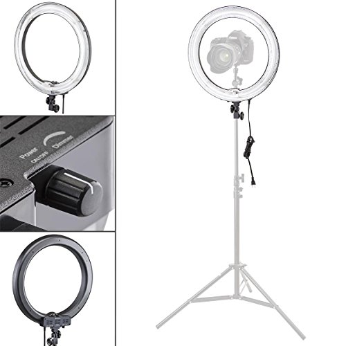 Flashpoint-PhotoVideo-AC-Powered-Dimmable-Ring-Light