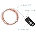 3 Pack, Homestarry Fairy String Lights Copper Wire Lights 24 LEDs Super Bright, Starry Rope Lights for Party, Wedding, Home Table Decorations, Warm White, 8ft,Black Bateery Case