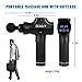 Deep Tissue Muscle Massage Gun, Percussion Massager Gun for Athlete, 30 Speed Option, Therapy and Relax, 6 Massage Head, Quiet, Handheld Rechargeable Drill Massager for Bulk Muscle, Arm, Neck, Back