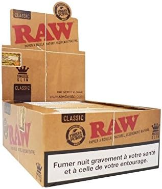 Raw Caja de Papel de Fumar Slim - x2: Amazon.es: Hogar