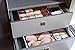combocube Set of 4 Beige Foldable Underwear Drawer Organizer, Drawer Dividers, Storage Boxes, Closet Organizers, Under Bed Organizer