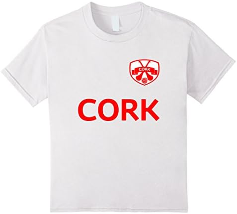 Kids Ireland - County Cork Football and Hurling T-Shirt 12 White