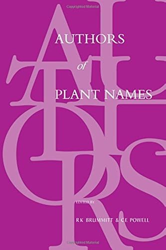 Download Authors Of Plant Names PDF