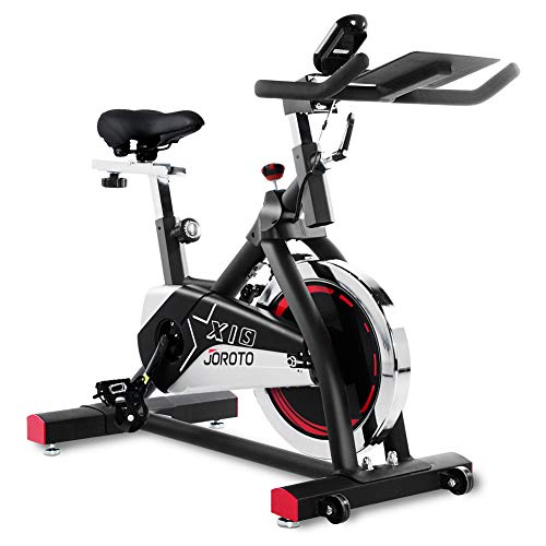 JOROTO Indoor Cycling Bike Stationary - Professional Exercise Bike Stationary Bike for Home Cardio Gym Workout (Best Rated Stationary Bike)