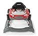 Storkcraft Mini-Speedster Activity Walker Red Interactive Walker with Realistic Driving Experience, Adjustable Seat Pad, Folds for Easy Storage
