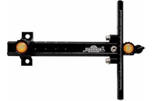 DeeRace Archery Recurve Bow Sight, Adjustable T Shape Target Shooting Bowsight with Optical Fiber Pin Sight