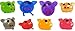Splat Ball Novelty Squishy Toy Assorted Colors Pig (Pack of 3)