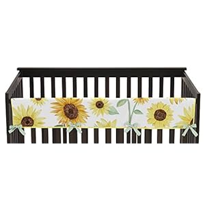 sunflower mini crib bedding