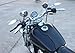 Motorcycle Aluminium Bullet Shape Waterproof Heavy Duty Wireless Bluetooth Stereo System with USB Charging Port & Aux