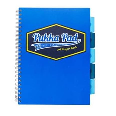 Pads 8610-VIS Vision Projektbuch, A4, Blau, 3 Stück