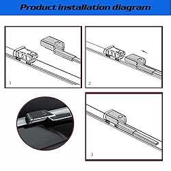 GoKoHe Replacement Windshield Wiper Blades For