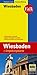 Wiesbaden (Germany) 1:20,000 Street Map & Environs 1:150,000 FALK by