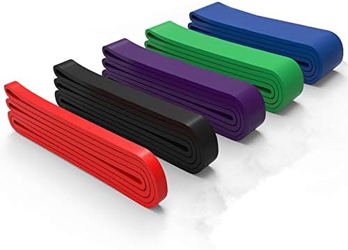 Pull Up Assistance Bands - Best Resistance Loop Bands Set for Pullup Assist, Muscle Toning, Stretching, Legs Glutes Crossfit Physical Therapy Pilates & Yoga - Improve Mobility & Strength