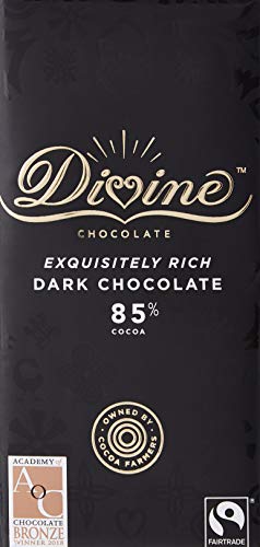 Divine 85% Dark Chocolate, 90g