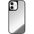 CASETiFY Mirror iPhone 16 Case [Reflective / 4.9ft Drop Protection/Compatible with Magsafe] - Silver On Black
