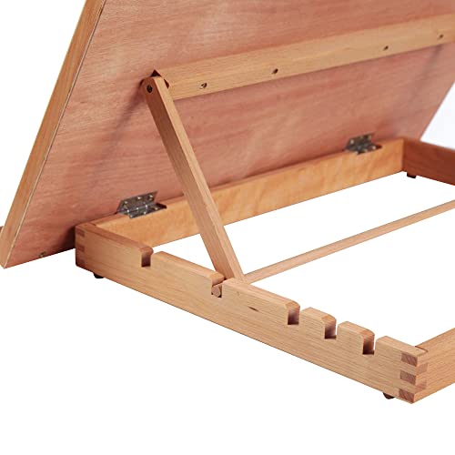 Falling in Art Extra Large 5Position Wood Drafting Table Easel Drawing