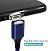 Smart&Cool 5 Feet GenX USB-C Charging & Data Sync Magnetic Cable Compatible with USB-C Phones (Blue, 5ft-2pack)