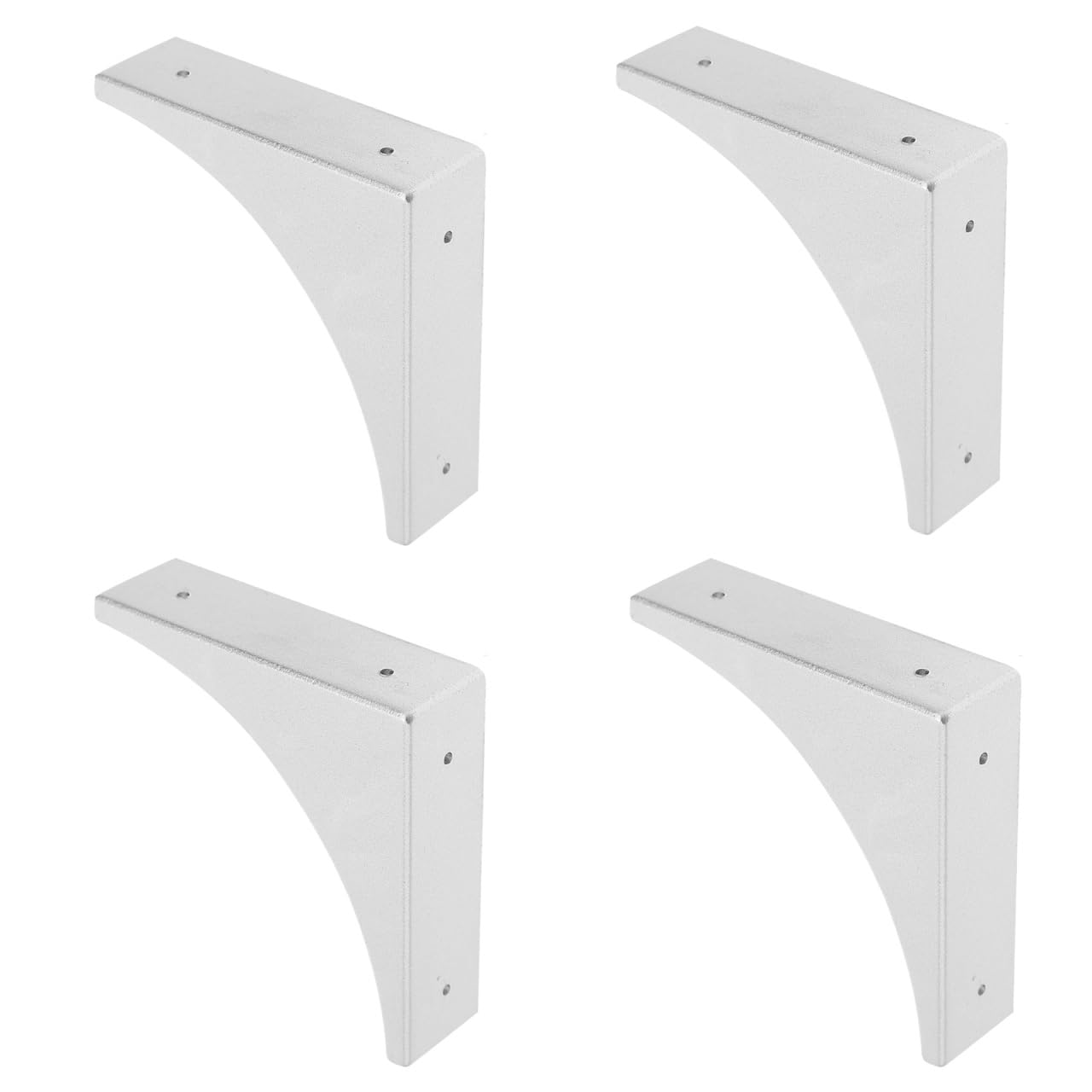 DOITOOL Vintage Brass Corner Guards 4 Pcs - L-Shaped Furniture Corner Protectors for Tables Desks Cabinets - Decorative Safety Bumpers for Home Furniture Protection