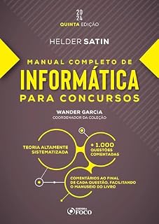 Livro Manual Completo de Informática para concursos