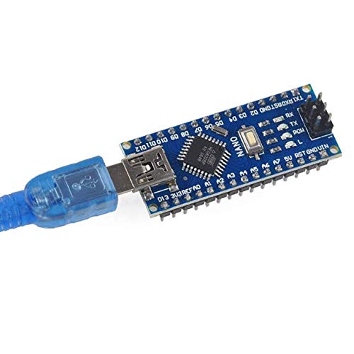 FTCBlock Mini Nano V3.0 ATmega328P Microcontroller Board with USB Cable for Arduino (1pcs Board+1pcs Cable)