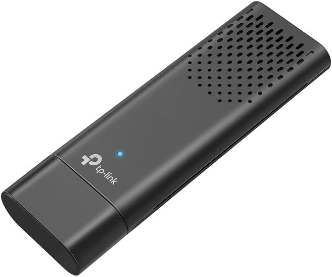 TP-Link Archer TX20U | Adaptador USB WiFi6|AX1800 Dual-Band|1201 Mbps (5 GHz) e 574 Mbps (2,4 GHz)|OFDMA e MU-MIMO| USB3.0 |WPA3 |Compatível com Windows 11/10