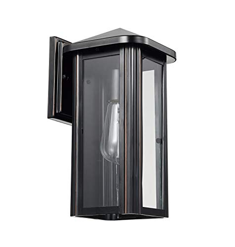 Ravenna Home Classic Wall Sconce, 12.5"H, Oil-Rubbed Bronze Ravenna Home Classic Wall Sconce, 12.5"H, Oil-Rubbed Bronze