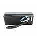 EVA Carry Travel Protective Pouch Bag Cover Case for Sony XB20 SRSXB2 SRS-XB21-Extra Space for Cables (Black)