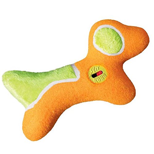 KONG Off/On Squeaker Dog for Dogs, Medium, Colors Vary