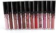 12 Farben Lipliner Set – Wasserfester Lippenkonturenstift, Matte, Langanhaltende Formel, Mit Deckel