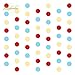 NICROLANDEE Carnival Party Supplies Birthday Balloon Tissue Paper Flowers Pom Poms Honeycomb Ball Circle Dots Hanging Garland Banner for Circus Baby Shower Clown Backdrop Beach Kids Party Decorations