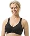 Carole Martin Full-Freedom Comfort Bra -38 Black