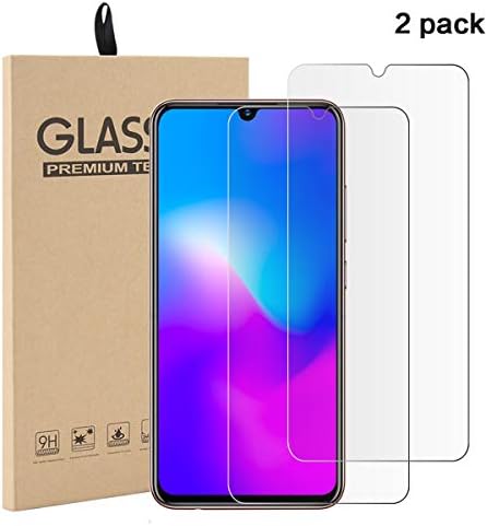 Vivo V11 Pro Screen Protector Glass, Fusutonus [2 Pack] Tempered Glass Screen Protector Clarity Film Anti-Scratch Screen Cover Compatible Vivo V11 Pro - Transparent