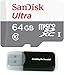 64GB SanDisk Ultra UHS-I Class 10 48mb/s MicroSDXC Memory Card works with Samsung Galaxy S8, S8 Plus, Note 8, S7, S7 Edge, S5 Active, S4, S3 Cell Phones with Everything but Stromboli Card Reader