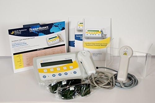 TerraQuant Elite Laser Therapy System – (1) Console, (1) SE25 Emitter at 25W, (1) LaserShower LS50 Emitter at 50W – 3 Wavelengths, 905 Super Pulsed Laser, 875 Infrared Broadband, 640 Pulsed Red Light
