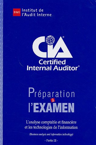 CIA, Certified internal auditor