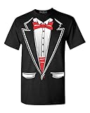 Tuxedo Funny T-Shirt Funny Shirts X-Large Black