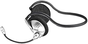 jWIN JBM44 PC/Gaming Stereo Backphone with Microphone