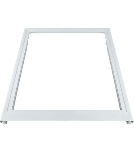 Refrigerator Crisper Shelf Frame - Replacement Part #240350903 For Frigidaire, Fits Many Crosley/Electrolux Models