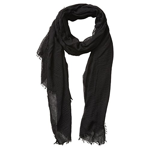 Tickled Pink Classic Soft Solid Stylish Long Lightweight Pashmina-Like Cotton Blend Scarf 38 x 70
