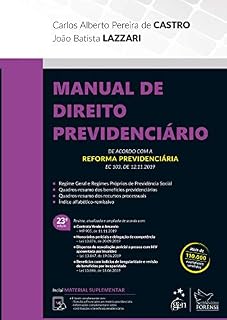 Livro Manual de Direito Previdenciário