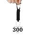 EOTW Black Paracord Keychain with Carabiner Military Braided Lanyard Utility Survival Lanyard King Ring Hook for Keys Knife Flashlight Best for Outdoor Camping Hiking Backpack 4Pack (Black 4Pack)
