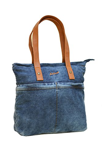 Fastrack Womens Tote Bag (Blue)