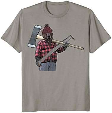 Lumberjack Bear T Shirt - by Behrbones