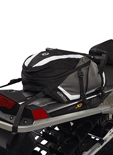 Ski-Doo 860200414 Black/White Tunnel Bag - 35 Liter Capacity