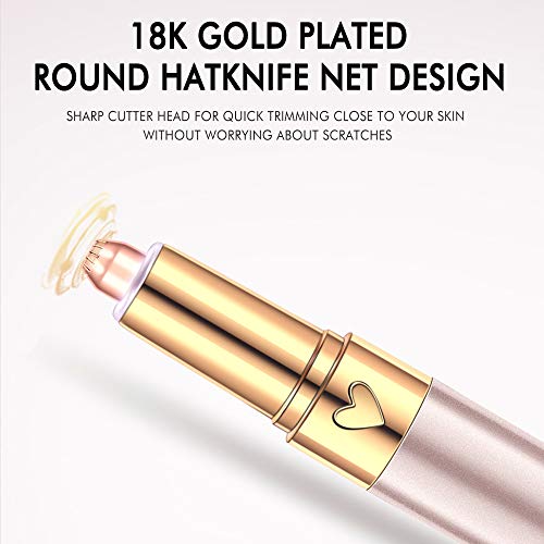 Eyebrow Trimmer, Rechargeable Eyebrow Razor, PainlessPrecision Eyebrow