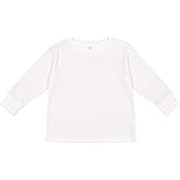 RABBIT SKINS Toddler 100% Cotton Fine Jersey Long Sleeve Tee (3302)